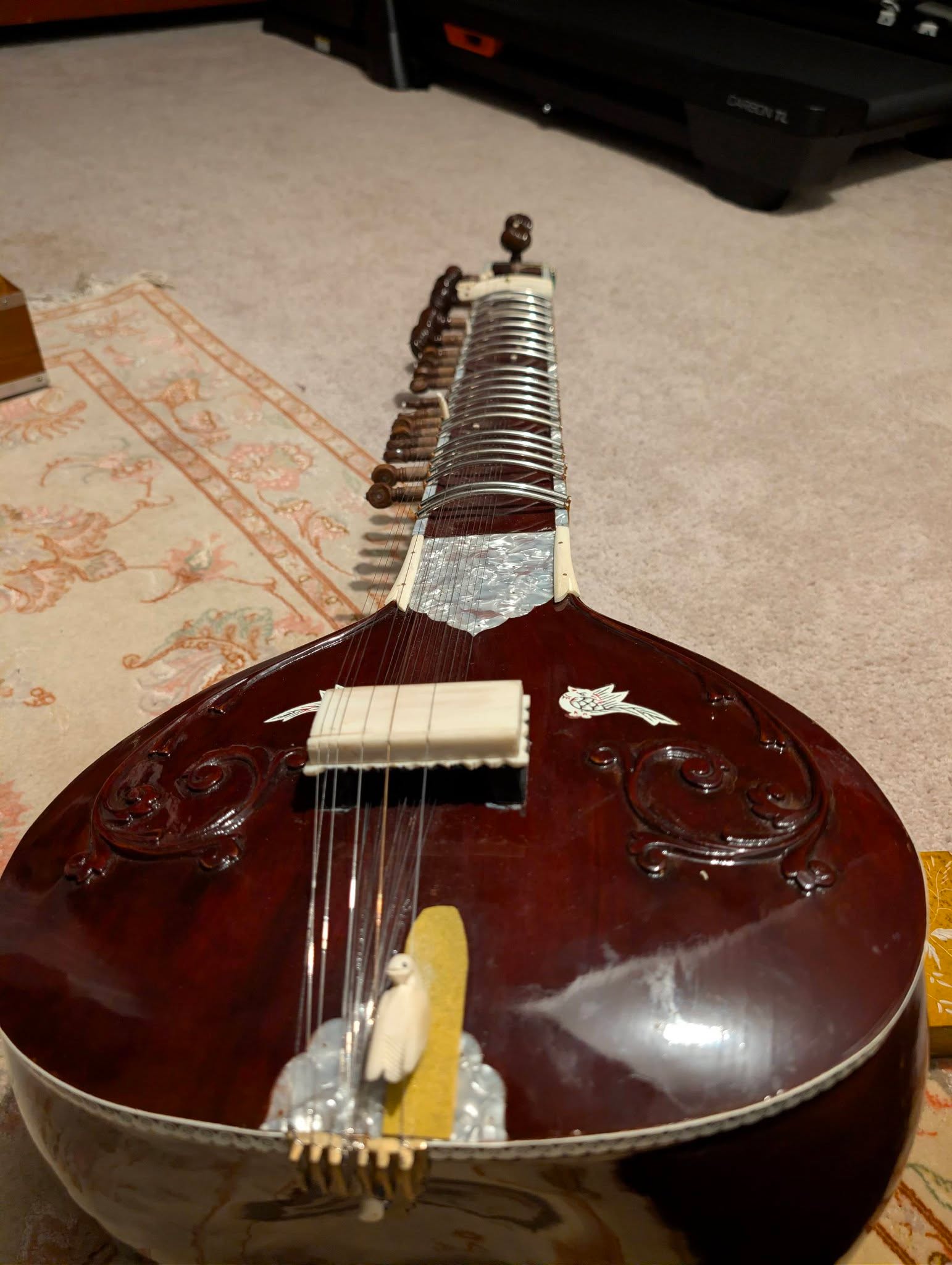 Restored sitar